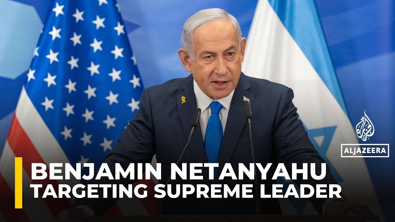 Netanyahu says killing Iran_s supreme leader would _end the conflict_