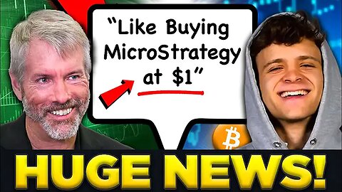 Like Buying MicroStrategy at $1” | Michael Saylor and Jack Mallers Bitcoin War Has Begun 