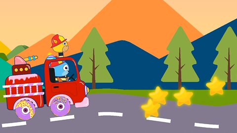 Fire service car 🚒#babygame