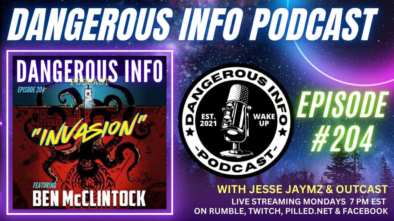 204 "Invasion" ft. Ben McClintock, satanic conspiracy, hidden agendas, government brainwashing, SDG