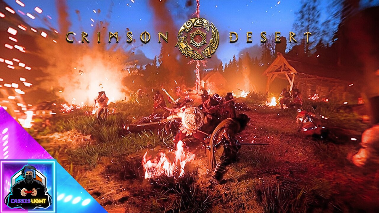 CRIMSON DESERT - QUESTLINE BATTLE DEMO GAMEPLAY ( SUMMER GAME FEST 2025 )