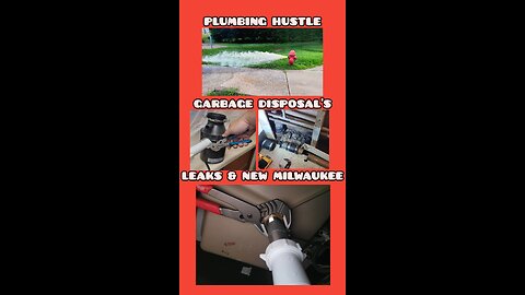 New Milwaukee Pliers, Plumbing Leaks, Garbage disposals & more