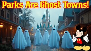Disney Is DEAD! Marvel Star Wars Epcot Are GHOST TOWNS During Peak Park Times Hollywood Studios