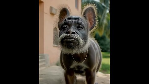 "Man + Dog = Comedy Gold! 😂🐶 Watch this hilarious hybrid in action!"