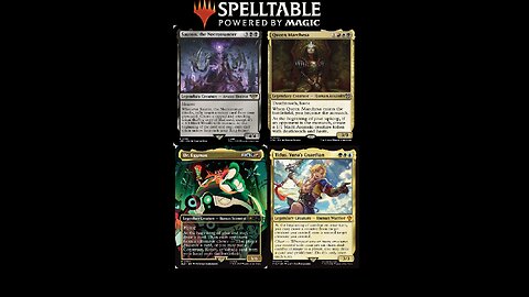 MTG Commander Spelltable: Tidus v Dr Eggman v Sauron Necromancer v Queen Marchesa