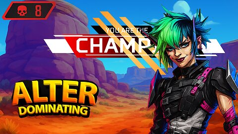Aggressive Alter DOMNATION for 8 Kill Victory! | Apex Legends Gameplay