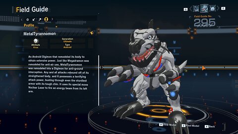 metaltyrannomon all digivolution/de-digivolution/profile Digimon Story Time Stranger