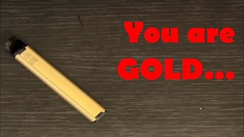 The Gold Bar isn’t really gold…