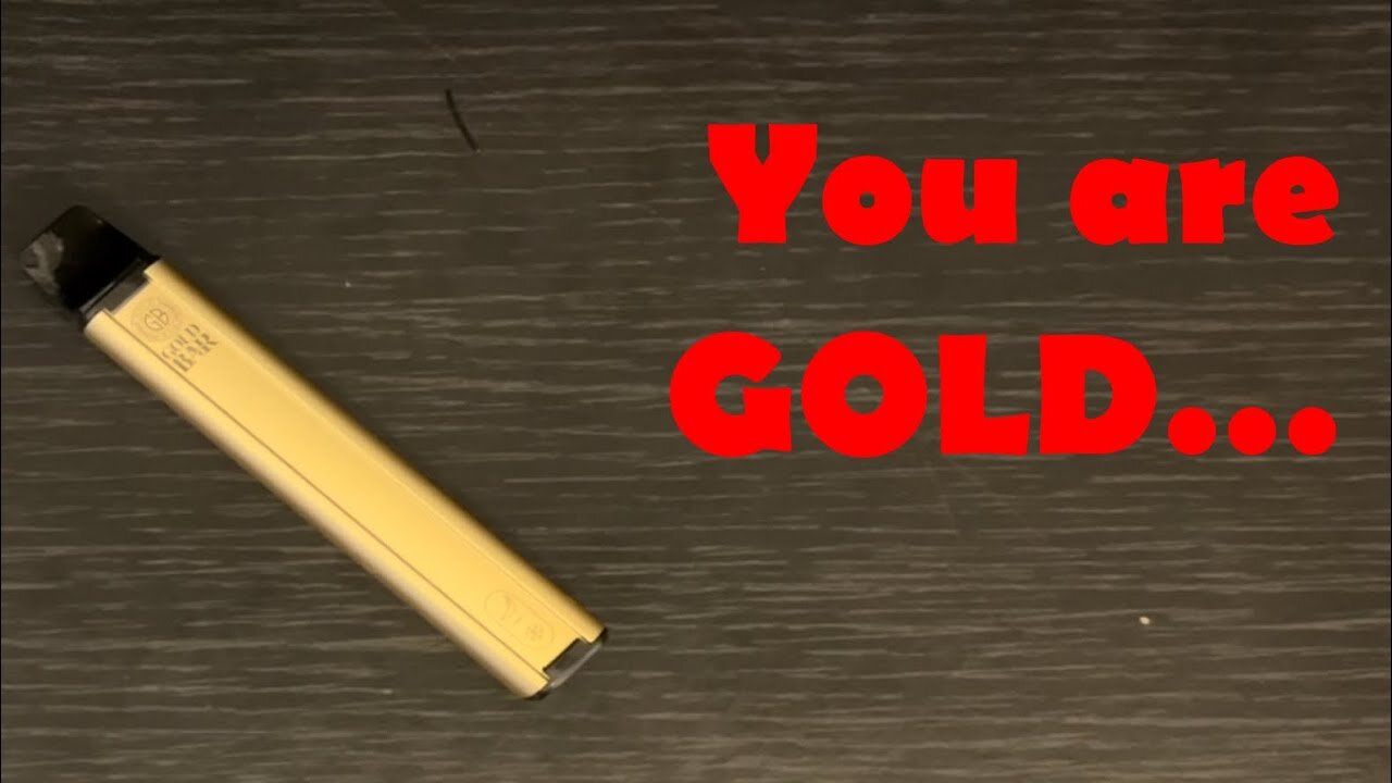 The Gold Bar isn’t really gold…