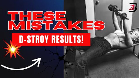 Physical Training Common Mistakes That D stroy Your Results!