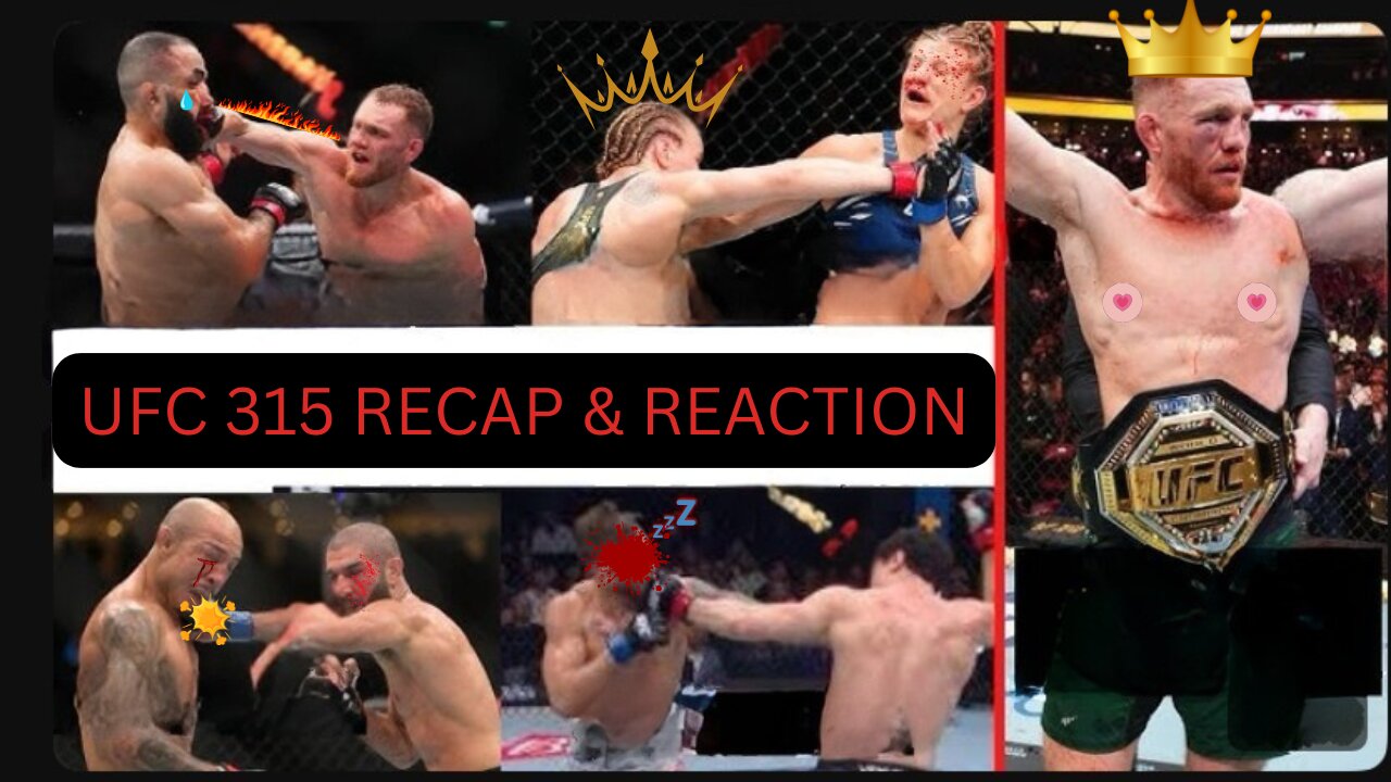 UFC 315 Recap & Reaction