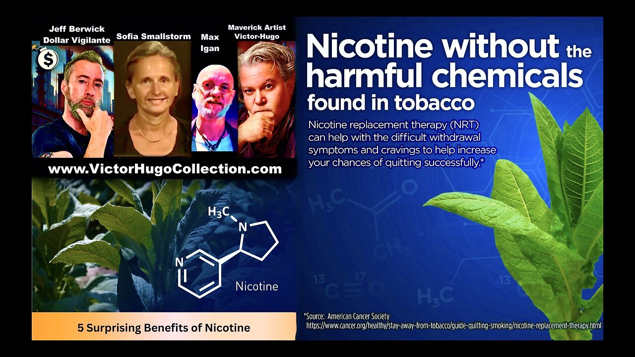 Max Igan Jeff Berwick Dollar Vigilante Sofia Smallstorm Vigilante TV VictorHugo Benefits Of Nicotine