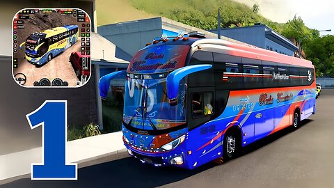 Coach Driving Simulator Games - Gameplay Walkthrough | Part 1 (Android)