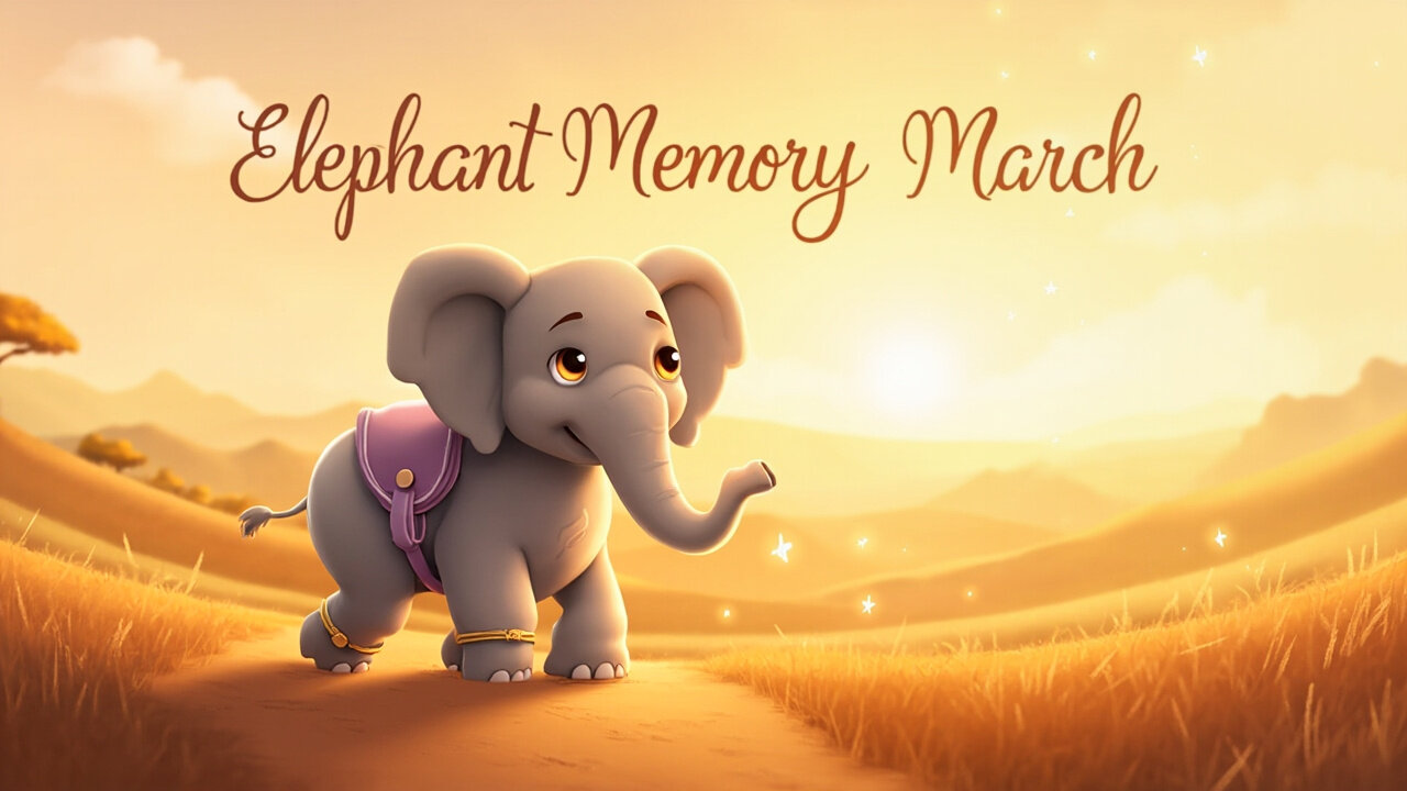 Elephant Memory March | Kids’ Song About Strength and Growth