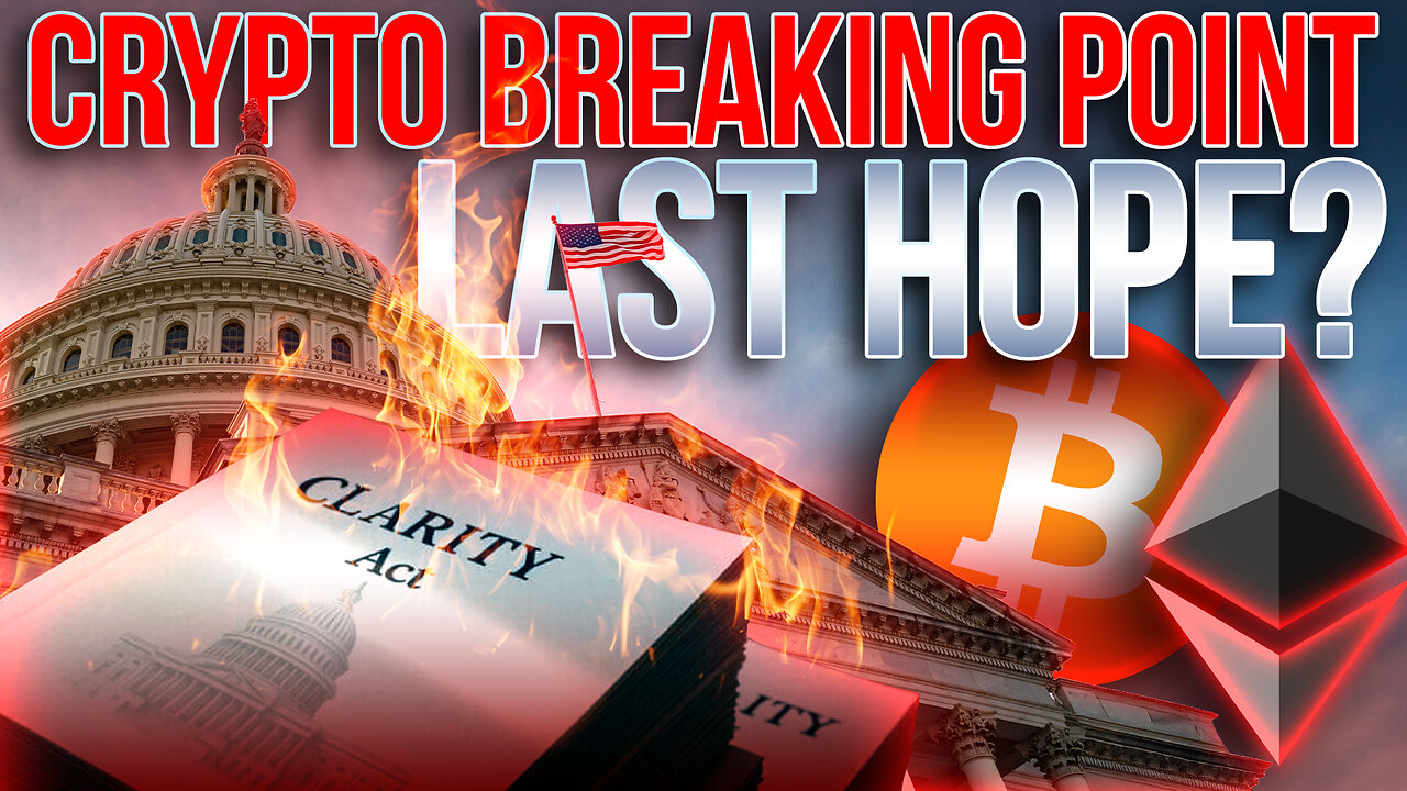 Crypto Bills Last Hope?📉Crypto Market Update