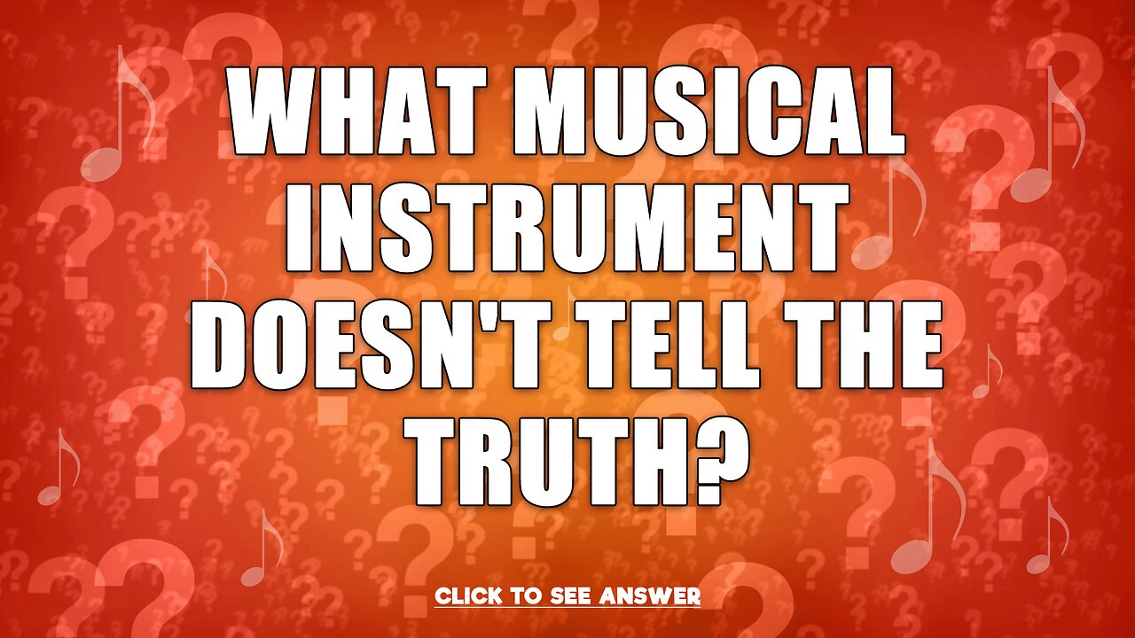Do you know the answer to this musical riddle?