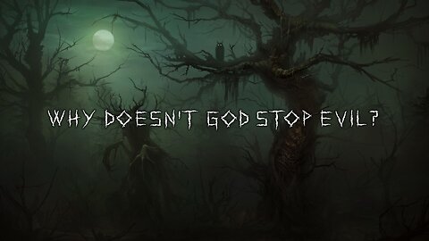 Why doesn't God stop evil? (Part 2)