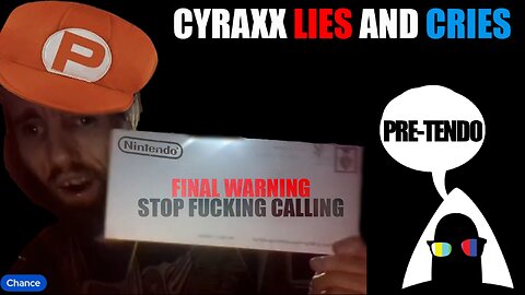 The Cyraxx cycle continues from begging for games to threatening trolls, and finally crying again