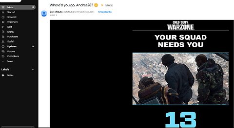 Battlefield 6 (COD asking players to comeback)