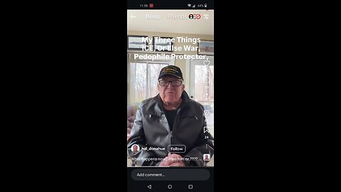 Old Veteran Recognizes The Time