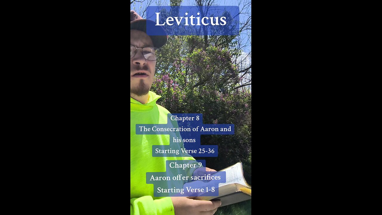 Leviticus Chapter 8 and 9