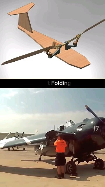 Folding wings