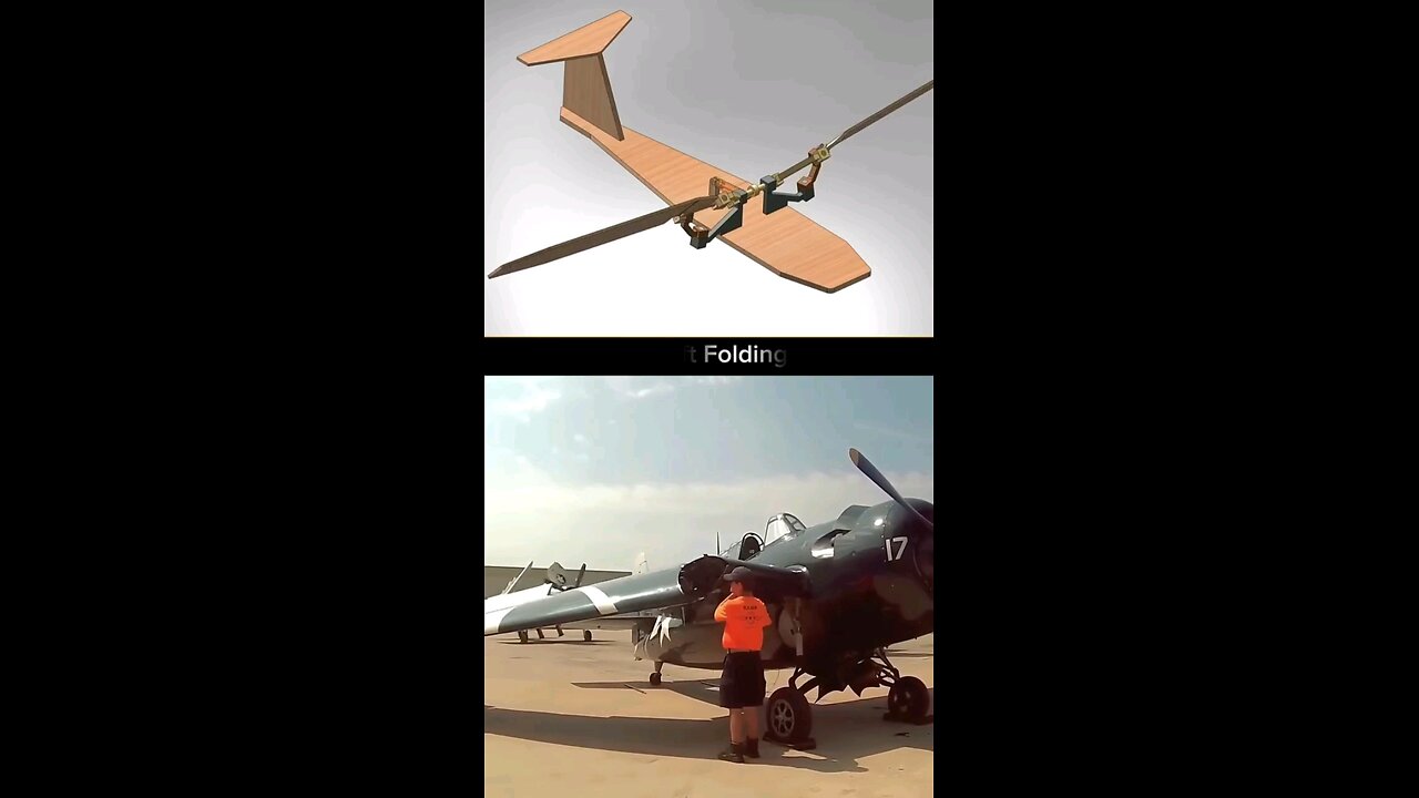 Folding wings