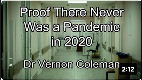 "Evidence Disproving the Existence of a 2020 Pandemic"