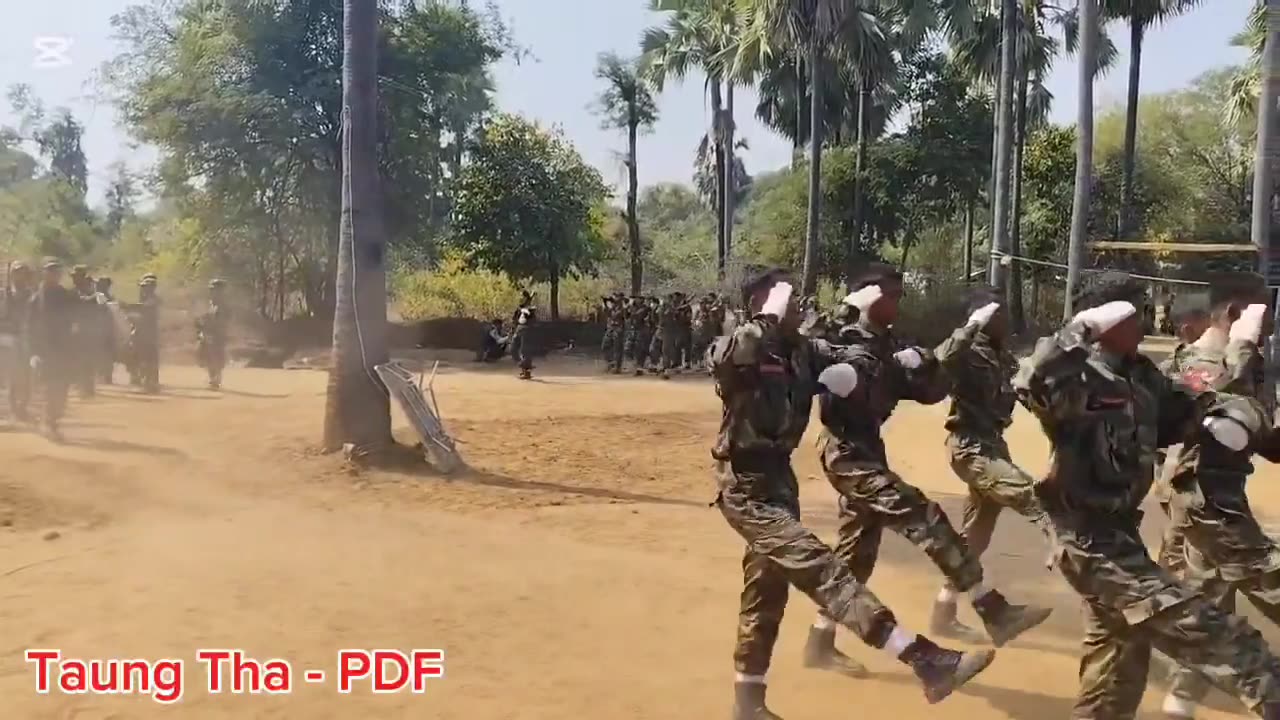 ⚔️🚁 Myanmar War | Taungtha PDF 2025 Drills and Tactical Compilations | RCF