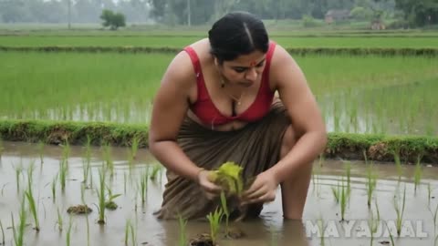 Rural woman's days
