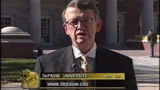 November 10, 2001 - Halftime Monon Bell Message from DePauw President Bob Bottoms