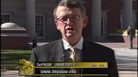 November 10, 2001 - Halftime Monon Bell Message from DePauw President Bob Bottoms