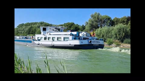 2025 Belgium: Binnenvaartschip Anversa in Ingelmunster