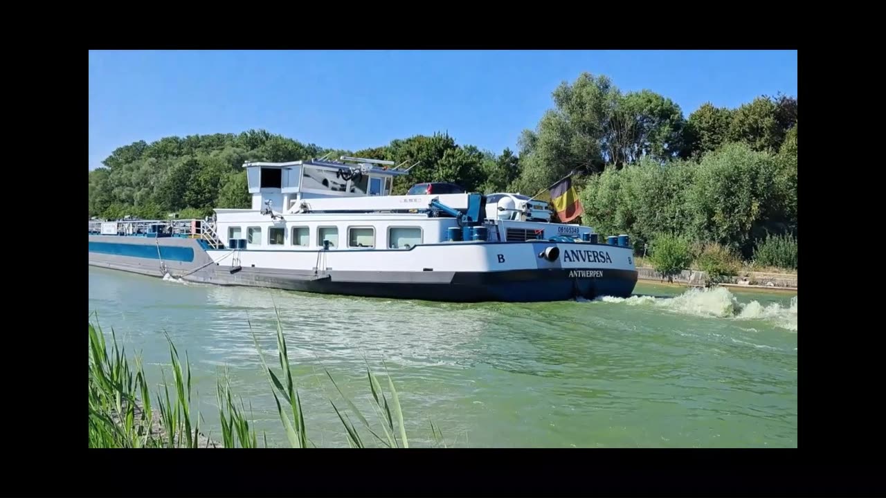 2025 Belgium: Binnenvaartschip Anversa in Ingelmunster