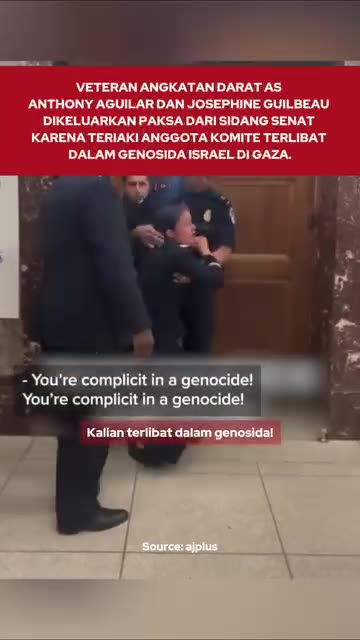 “You’re complicit in Genocide”