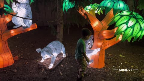 Chinese lightning in Columbus Zoo