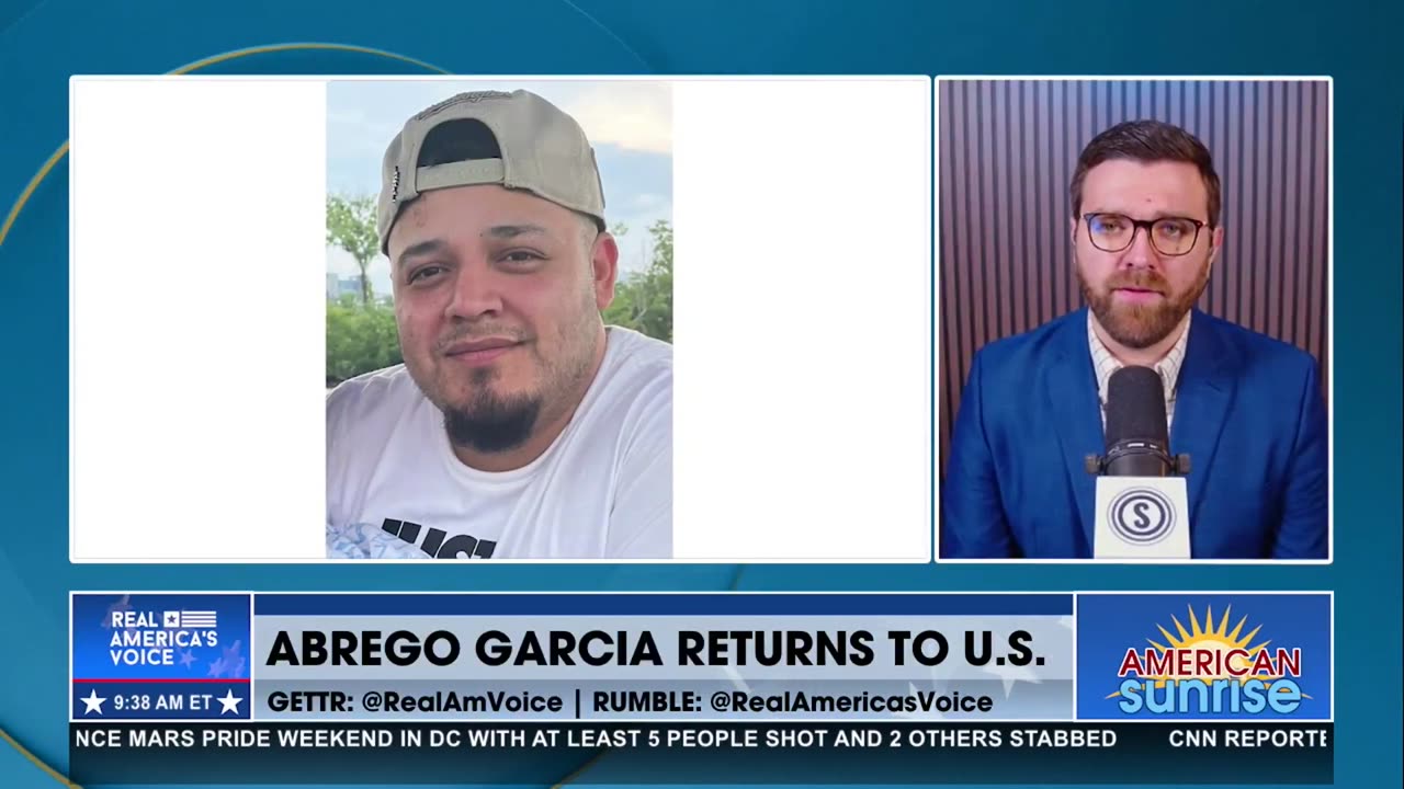 ABREGO GARCIA RETURNS TO U.S.
