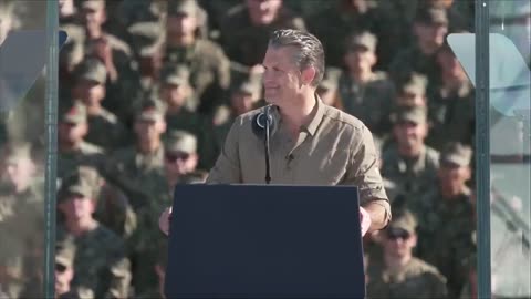 @SecWar delivers remarks at Camp Pendleton, California, in celebration of the 250th birthday