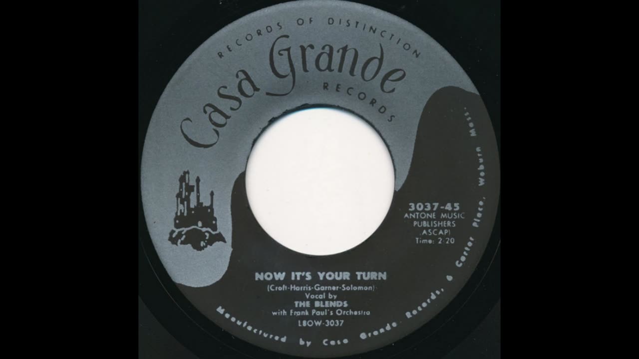 The Blends - Now it's your turn