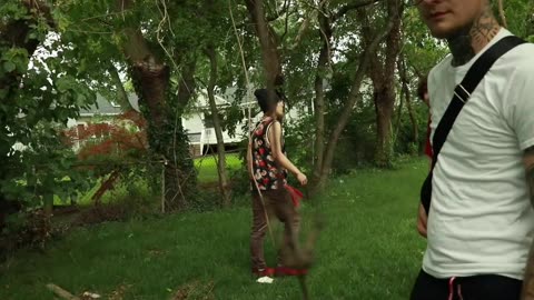 Clip from the behind the Scenes of In VRBubba's Day (jumping Kasper scene)