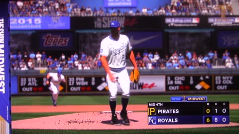 MLB The Show: Kansas City Royals vs Pittsburgh Pirates (S20 G130)