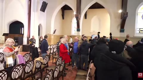 Anti- ICE Protestors Storm Church in St. Paul as Don Lemon Endorses It Live