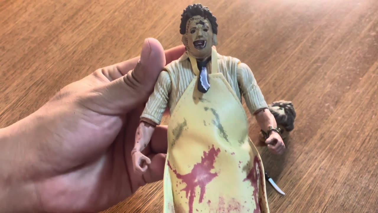 ¡La figura más perturbadora de mi colección! Leatherface versión original (1974)