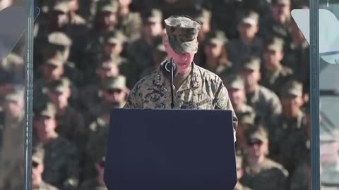 Commandant of U.S. Marine Corps Gen. Eric Smith: "The next fight is coming. Trust me, it's coming."