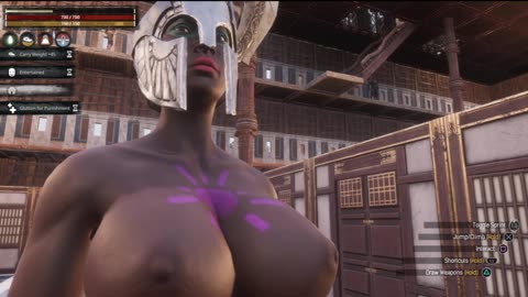 Conan Exiles finding cool stuff in sepermeru busty Boobs breast expansion