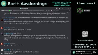 Earth Awakenings - Livestream 1 - #4180 - Live on Rumble/Youtube/X-Twitter/Twitch