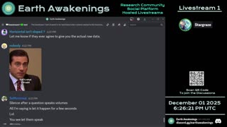 Earth Awakenings - Livestream 1 - #4183 - Live on Rumble/Youtube/X-Twitter/Twitch
