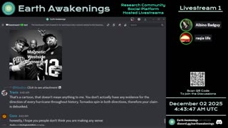 Earth Awakenings - Livestream 1 - #4183 - Live on Rumble/Youtube/X-Twitter/Twitch