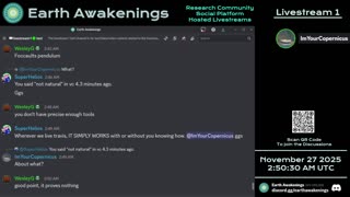 Earth Awakenings - Livestream 1 - #4174 - Live on Rumble/Youtube/X-Twitter/Twitch