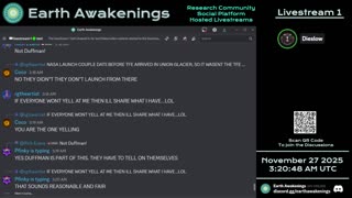 Earth Awakenings - Livestream 1 - #4174 - Live on Rumble/Youtube/X-Twitter/Twitch